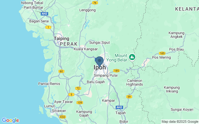 Kaart met locatie Masjid Negeri